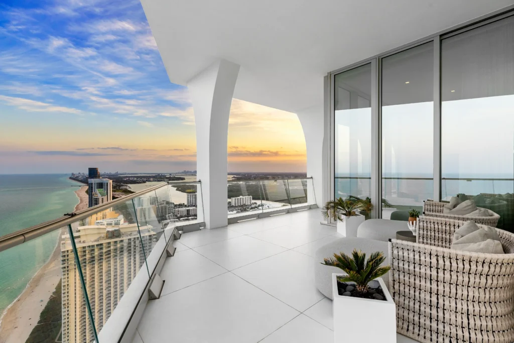 Billionaire Adam Weitsman sells his \$28.6m Miami penthouse featuring 12,000 sq ft of luxury living, a private spa, pools, sauna, and sweeping ocean and skyline views.