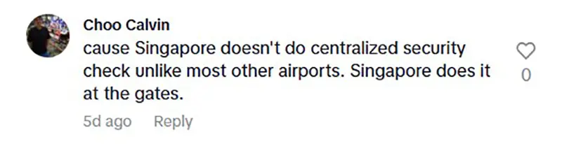 Social media comment on the post of Ex-rugby star Pete Laverick goes viral after testing Singapore’s Changi Airport, reaching his gate in just 39 minutes to prove why it’s crowned the world’s best.