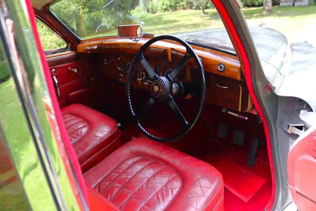 A 1960 Jaguar Mk IX that chauffeured Kate Middleton, Prince George and Princess Charlotte to Pippa’s 2017 wedding is up for auction with just 31,000 miles on the clock.