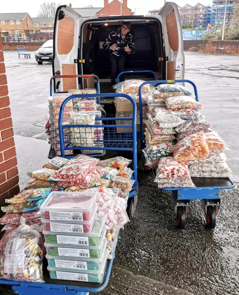 William Hale turned £500 into £1.15m with PickandMix.com, selling sweets online to fans and celebs like Ant & Dec, proving small ideas can spark huge success.