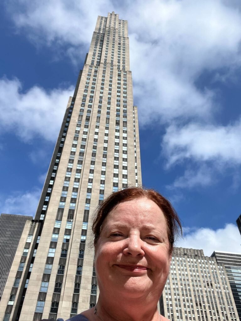 Julia Lynn flew 3,400 miles from London to New York for a 24-hour adventure, squeezing in Broadway, sightseeing and cheesecake before flying home the next day.