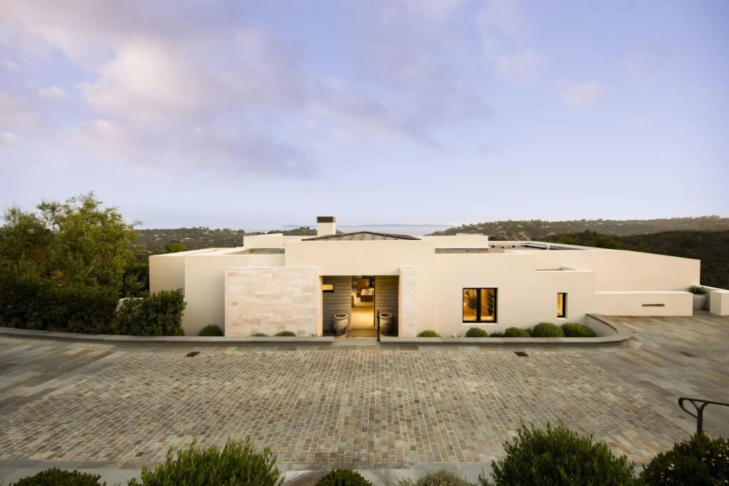 Back to the Future star Christopher Lloyd lists his \$6.4m Santa Barbara home with Pacific views, sleek modern design, guest retreat and stunning indoor outdoor living.