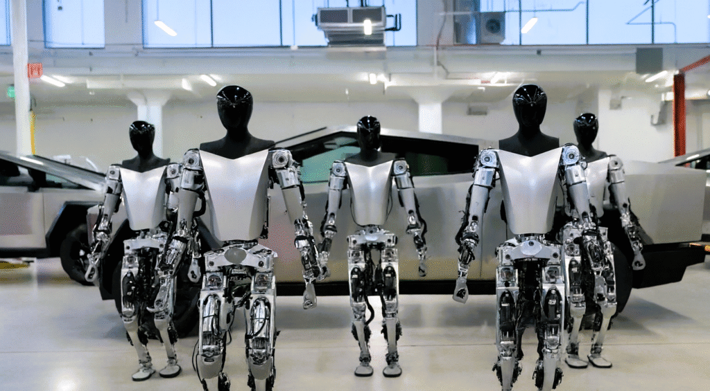 Elon Musk claims Tesla’s humanoid robots could boost its value to £19 trillion, despite a 27% stock drop in 2024 amid ageing EVs and rising Chinese competition.