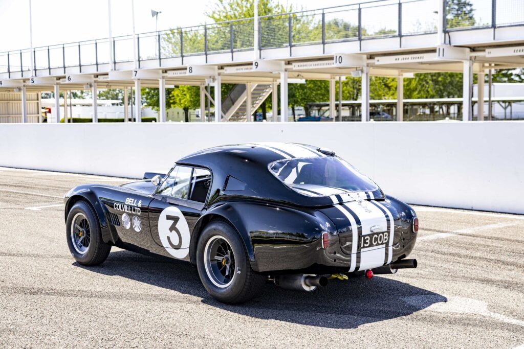 Rare 1966 AC Shelby Cobra ‘13 COB’ with over 100 races, 12 wins and Le Mans history heads to Goodwood Revival auction, expected to fetch up to £2 million.