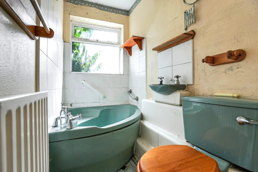 One of Britain’s narrowest homes, a 7ft wide two bed terrace in Chatham with 500 sqft and a tiny garden, is up for auction with a £75k guide price this September.