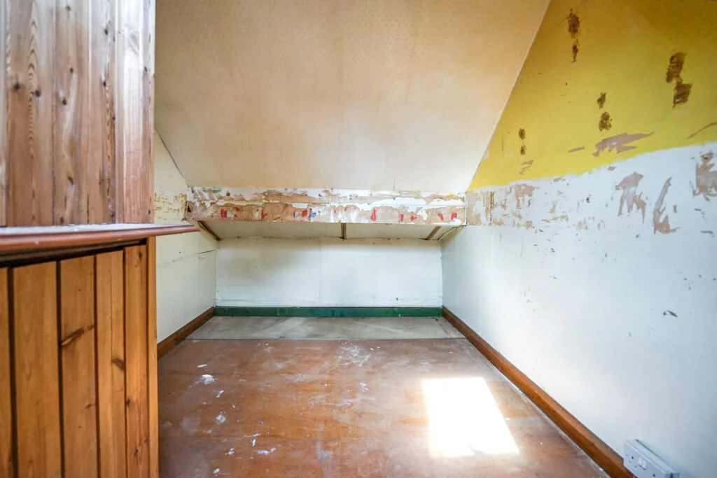 One of Britain’s narrowest homes, a 7ft wide two bed terrace in Chatham with 500 sqft and a tiny garden, is up for auction with a £75k guide price this September.