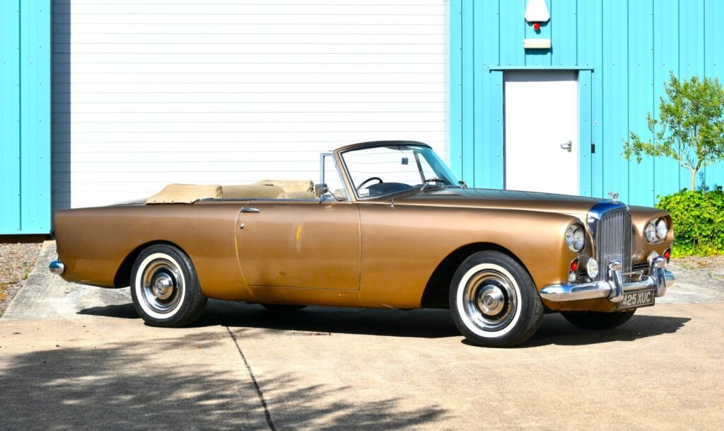 Peter Sellers’ rare 1960 Bentley S2 Continental Drophead Coupé, one of just 60 made, heads to Bonhams auction with £120k estimate alongside memorabilia and film history.