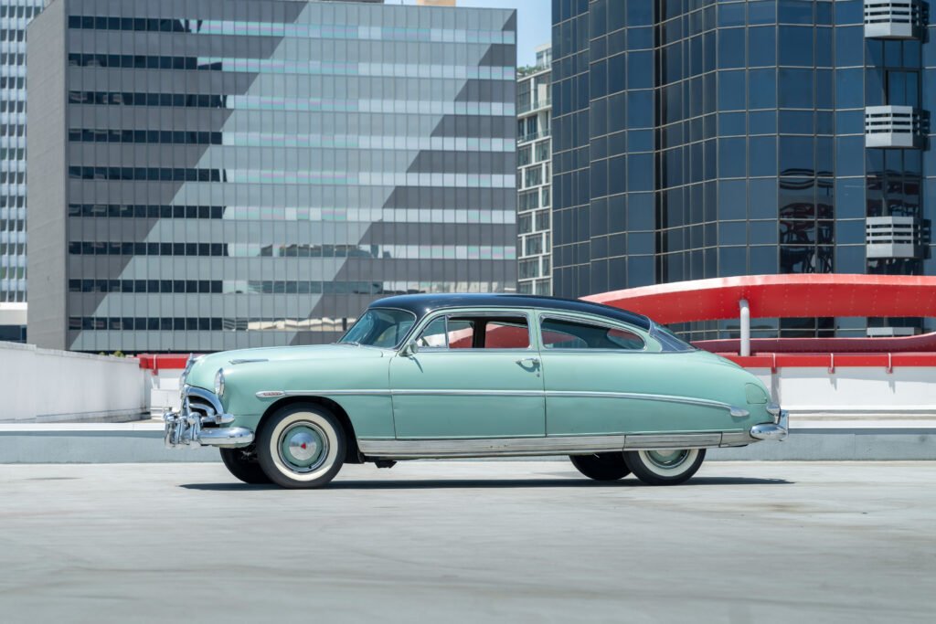 Steve McQueen’s 1952 Hudson Wasp, his beloved “Sunday-go-to-church-car,” heads to RM Sotheby’s Hershey auction in October with an estimated value of £44,000.