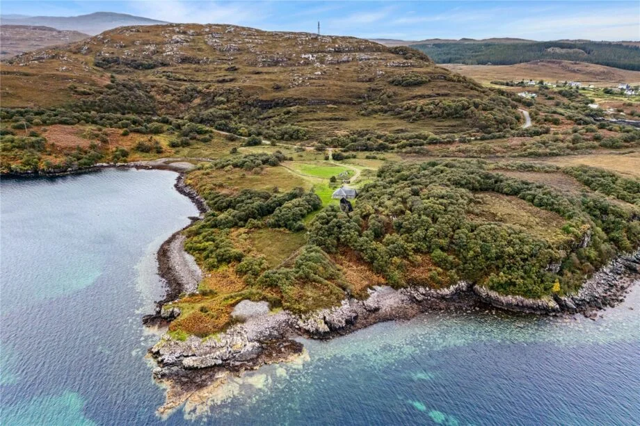 A stunning four-bedroom stone cottage with its very own private island is up for sale at £550,000 - offering a rare blend of charm, luxury, and breathtaking scenery!