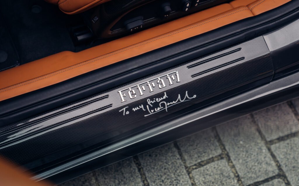 A rare Ferrari 599 GTB Fiorano signed by ex-chairman Luca di Montezemolo is up for sale at £850,000 - the last manual model ever made, but there’s a twist!
