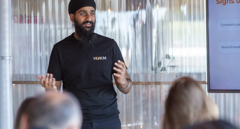 Business expert Samsher Singh helps everyday founders become millionaires through Hukm Launch Pad offering mentoring tech support and investor access for rapid business growth.